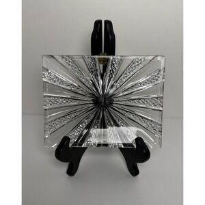 Pair of Vintage/Antique EAPG rectangle canape/candy/serving plates